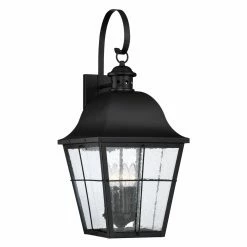 Promo 💯 25 - 30 In. Quoizel Millhouse MHE8412K Outdoor Wall Lantern 🥰