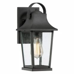Hot Sale 🎉 7 - 12 In. Quoizel Galveston GLV8406MB Outdoor Wall Lantern 👍
