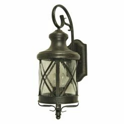 Hot Sale ⌛ 25 - 30 In. Yosemite Home Decor Lorenza 5364ORB Outdoor Sconce 🌟