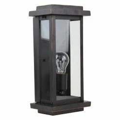 Budget 💯 13 - 18 In. Yosemite Home Decor Ashlan 9942ORB Outdoor Wall Sconce ✔️