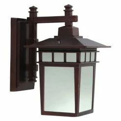 Budget 😀 13 - 18 In. Yosemite Home Decor Dante FL2072 Outdoor Sconce 🤩