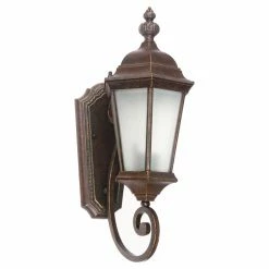 Outlet 🎉 19 - 24 In. Yosemite Home Decor Brielle FL5120B Outdoor Wall Light 🥰