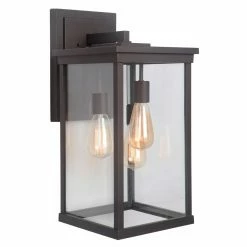 New 😍 13 - 18 In. Craftmade Riviera III Z97Outdoor Wall Lantern 🧨 -Trans Globe Shop scaleCRA2279