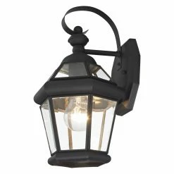 Wholesale ๐ Livex Lighting 7 - 12 In. Livex Georgetown 2061-04 Outdoor Wall Lantern - 12H In. Black โ 12 Wholesale ๐ Livex Lighting 7 - 12 In. Livex Georgetown 2061-04 Outdoor Wall Lantern - 12H In. Black โ -Trans Globe Shop scaleLXL023