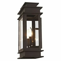 Best deal 👏 Livex Lighting 13 - 18 In. Livex Princeton 2016-07 Outdoor Wall Lantern 😉 -Trans Globe Shop scaleLXL2152