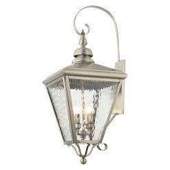 Flash Sale ❤️ 31 - 36 In. Livex Lighting Cambridge 2036 Outdoor Wall Lantern 🧨 -Trans Globe Shop scaleLXL3066