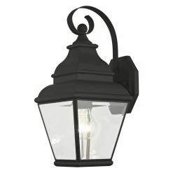 New 🥰 Armed Sconces Livex Lighting Exeter 1 Light Outdoor Wall Lantern 🔔 -Trans Globe Shop scaleLXL3254