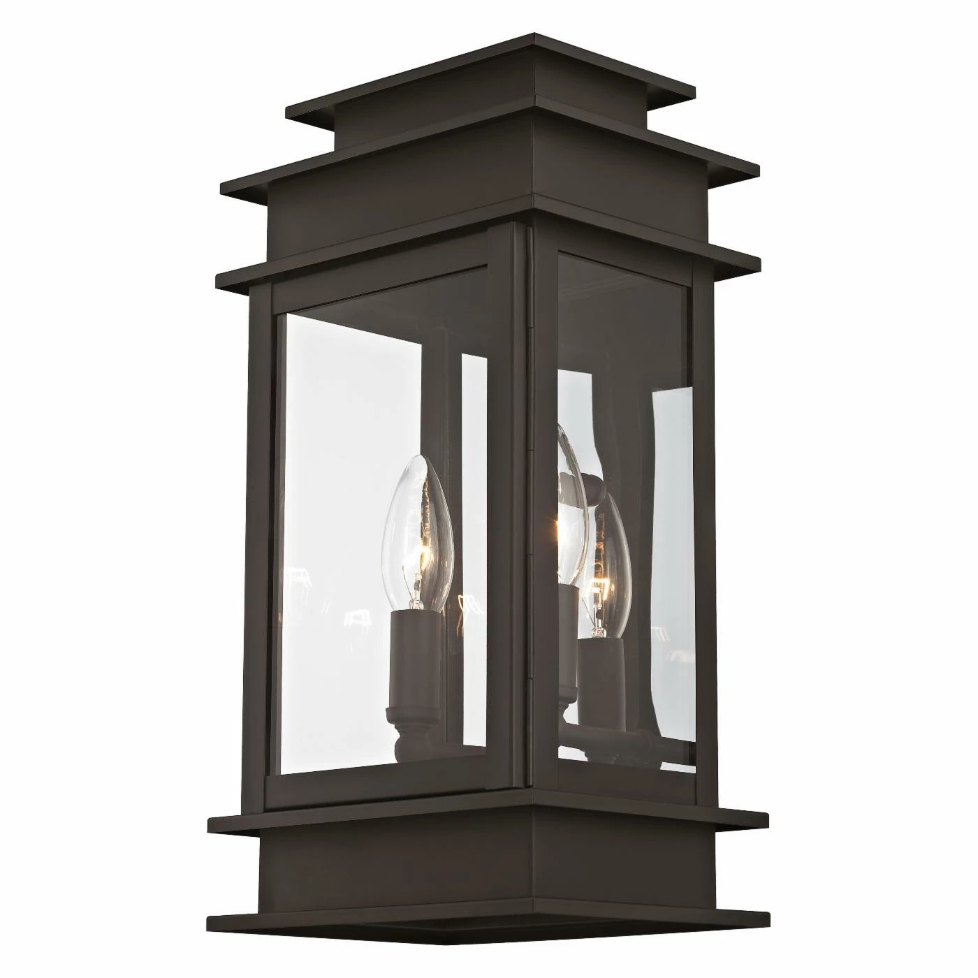 Discount ⭐ Livex Lighting 13 - 18 In. Livex Princeton 2014 Outdoor Wall Lantern Bronze 14H In. ⌛ 7 Discount ⭐ Livex Lighting 13 - 18 In. Livex Princeton 2014 Outdoor Wall Lantern Bronze 14H In. ⌛ - Image 5