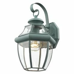 Promo ✔️ Livex Lighting 13 - 18 In. Livex Monterey 215 Outdoor Wall Lantern - 8.5W In. ✨ 12 Promo ✔️ Livex Lighting 13 - 18 In. Livex Monterey 215 Outdoor Wall Lantern - 8.5W In. ✨ -Trans Globe Shop scaleLXL940