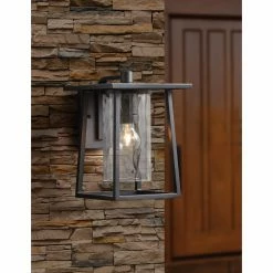 Buy 😍 7 - 12 In. Quoizel Lodge LDG8409K Outdoor Wall Lantern ⭐ -Trans Globe Shop scaleQUO2227